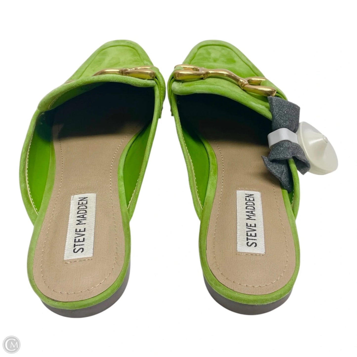 Shoes Athletic By Steve Madden In Green, Size: 9.5