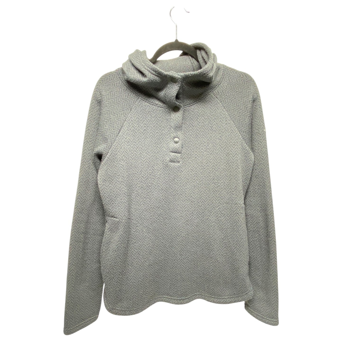 Sweatshirt Hoodie By Columbia In Grey, Size: M