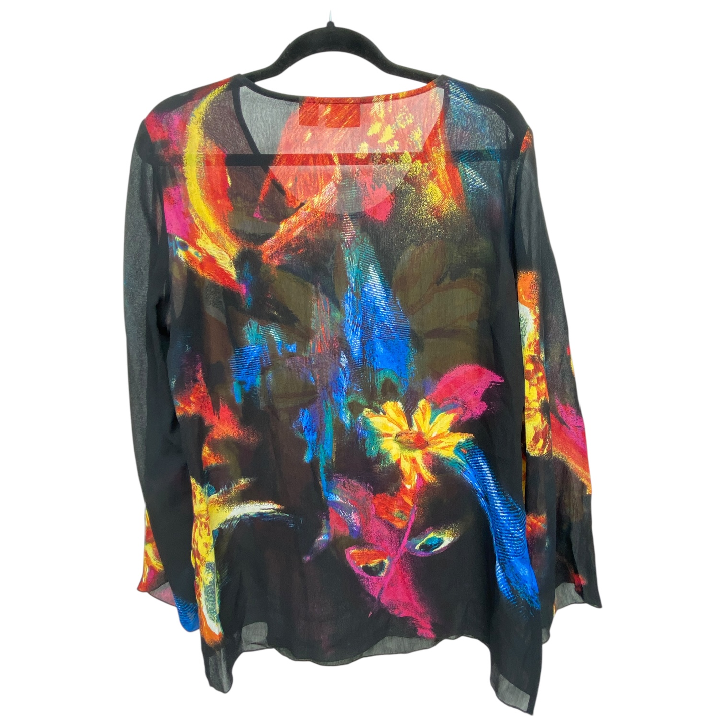 Top Long Sleeve By Chicos Size: M