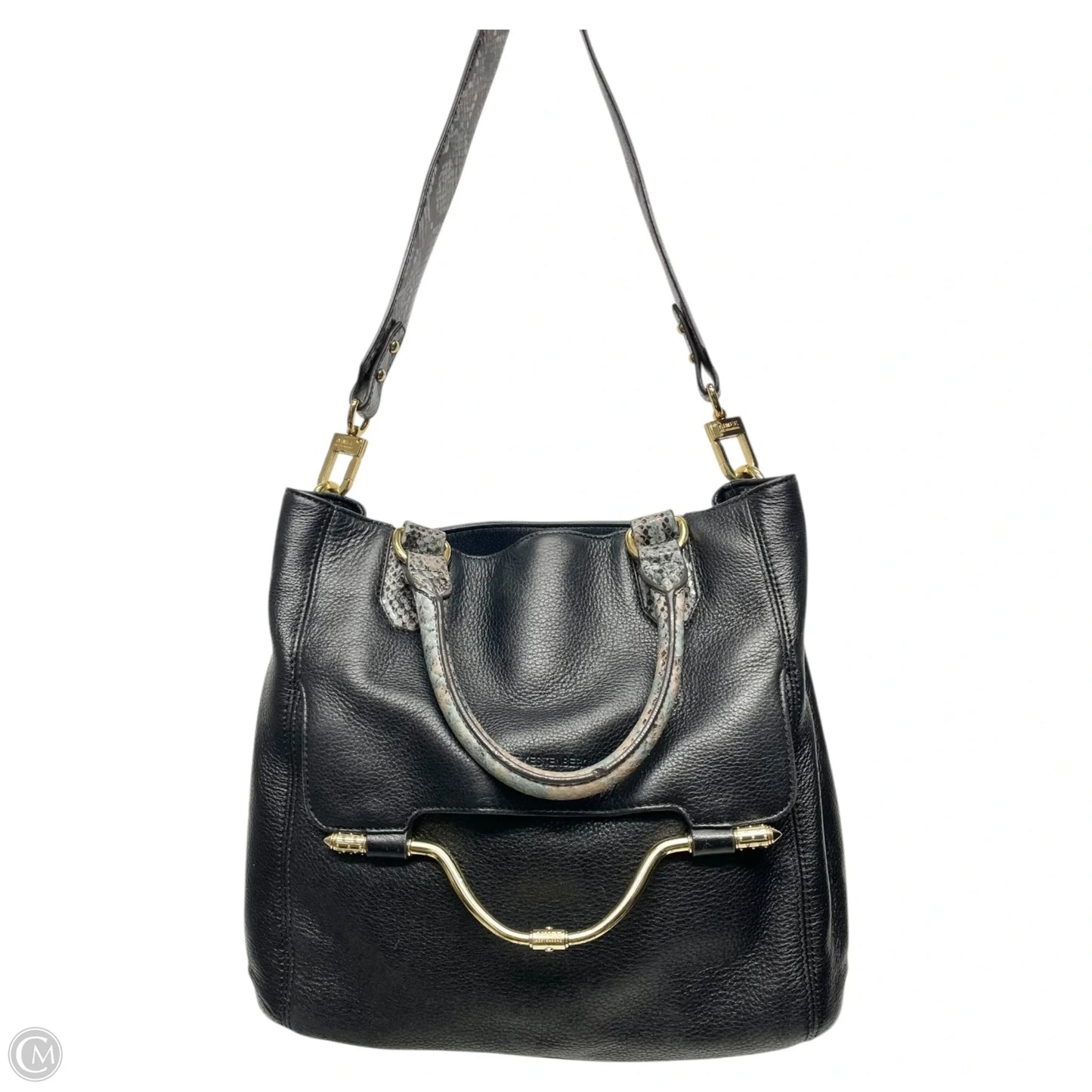 Handbag Leather By Aimee Kestenberg, Size: Large