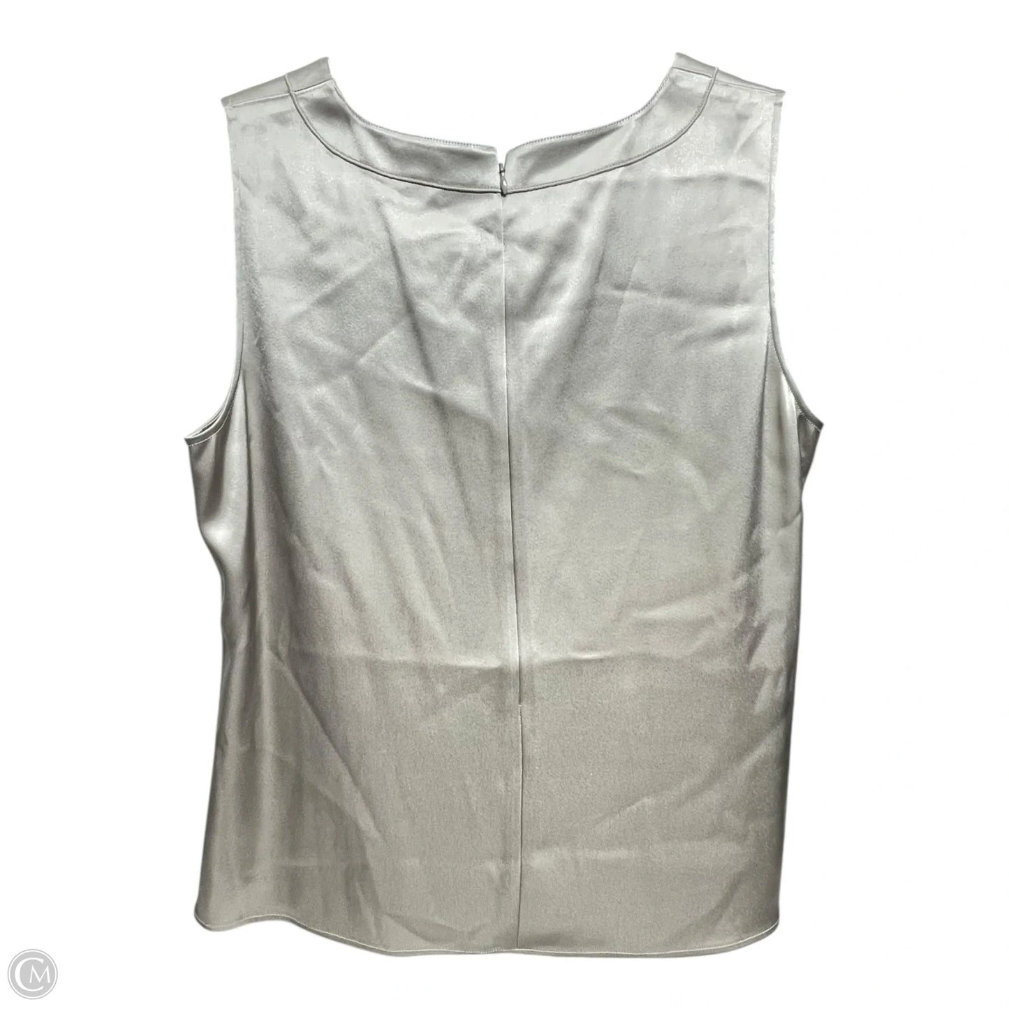 Blouse Designer By St John Collection In Silver, Size: 14