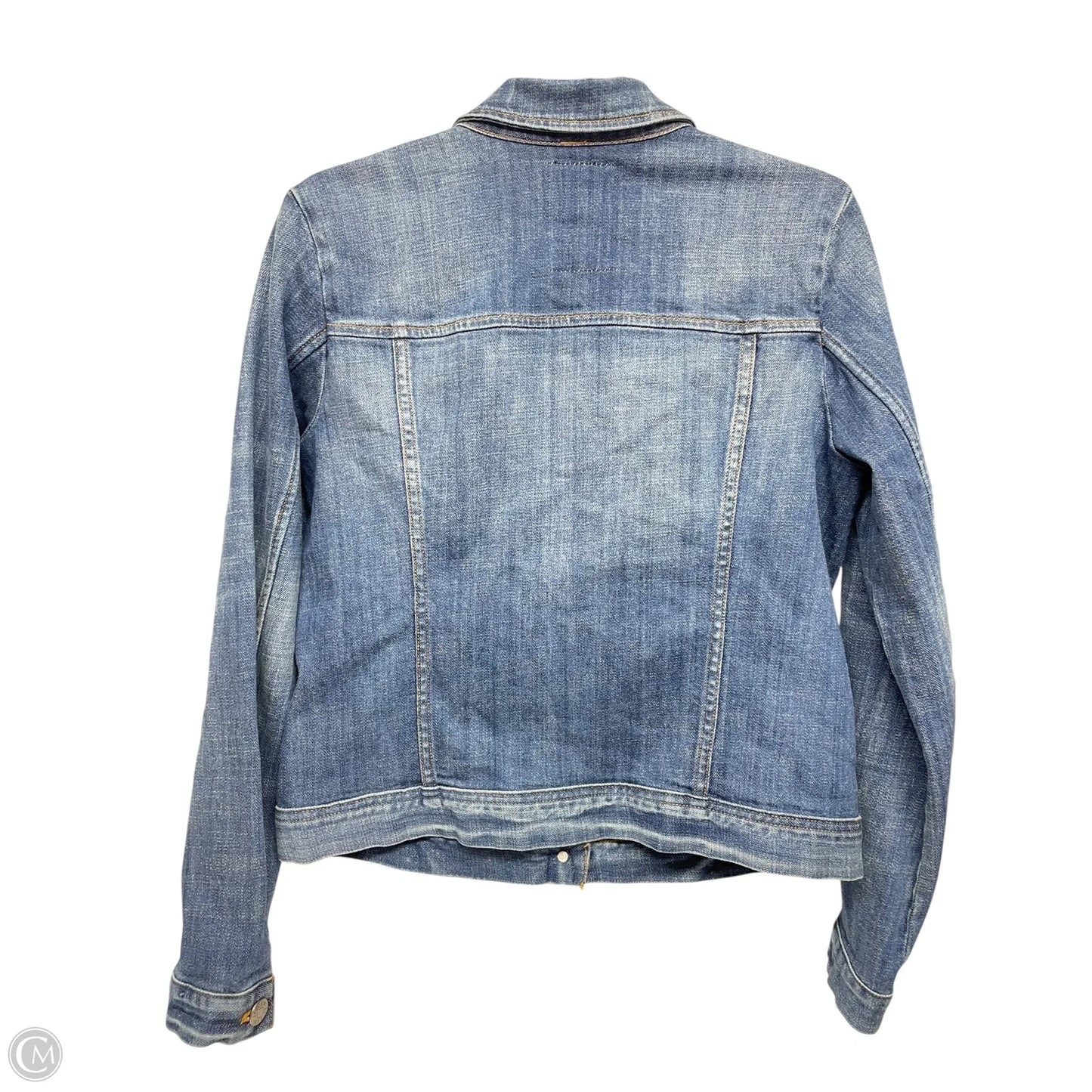 Jacket Denim By Clothes Mentor In Blue Denim, Size: S