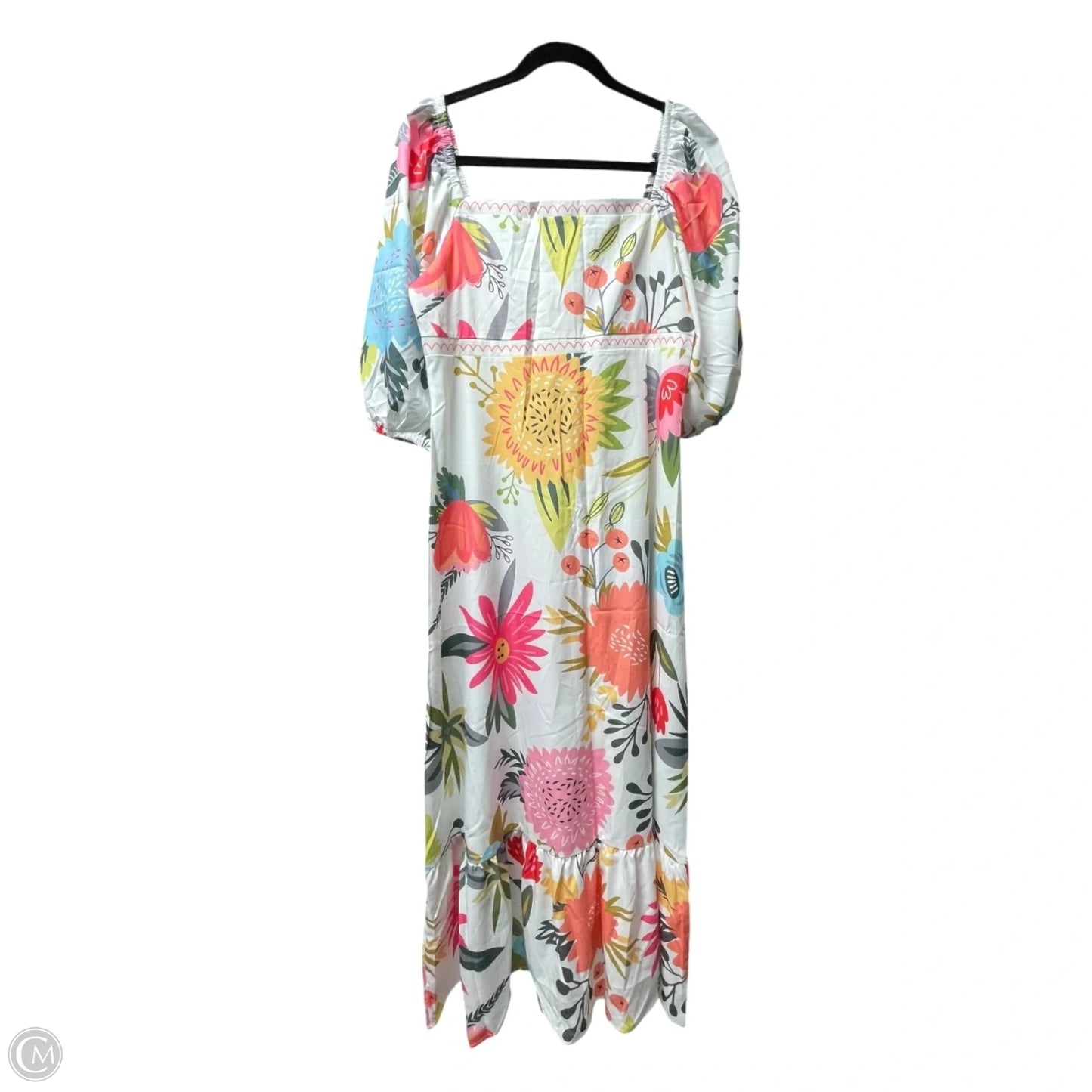 Dress Casual Maxi By Amazon Essentials In Floral Print, Size: L