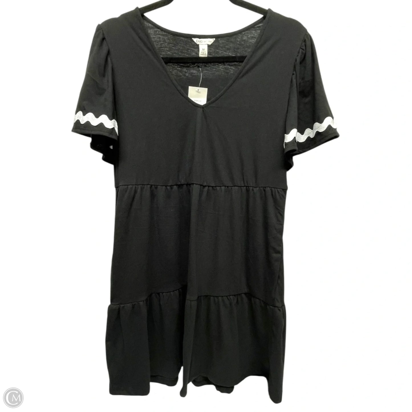 Dress Casual Short By Cato In Black & White, Size: M