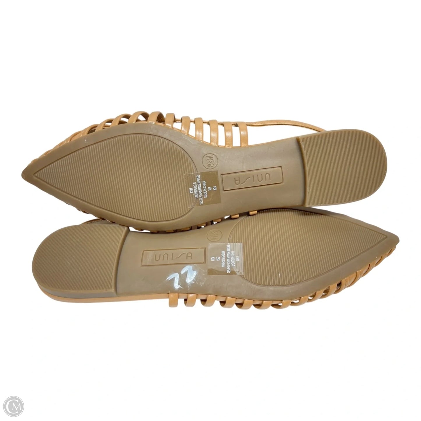 Shoes Flats By Unisa In Tan, Size: 8.5