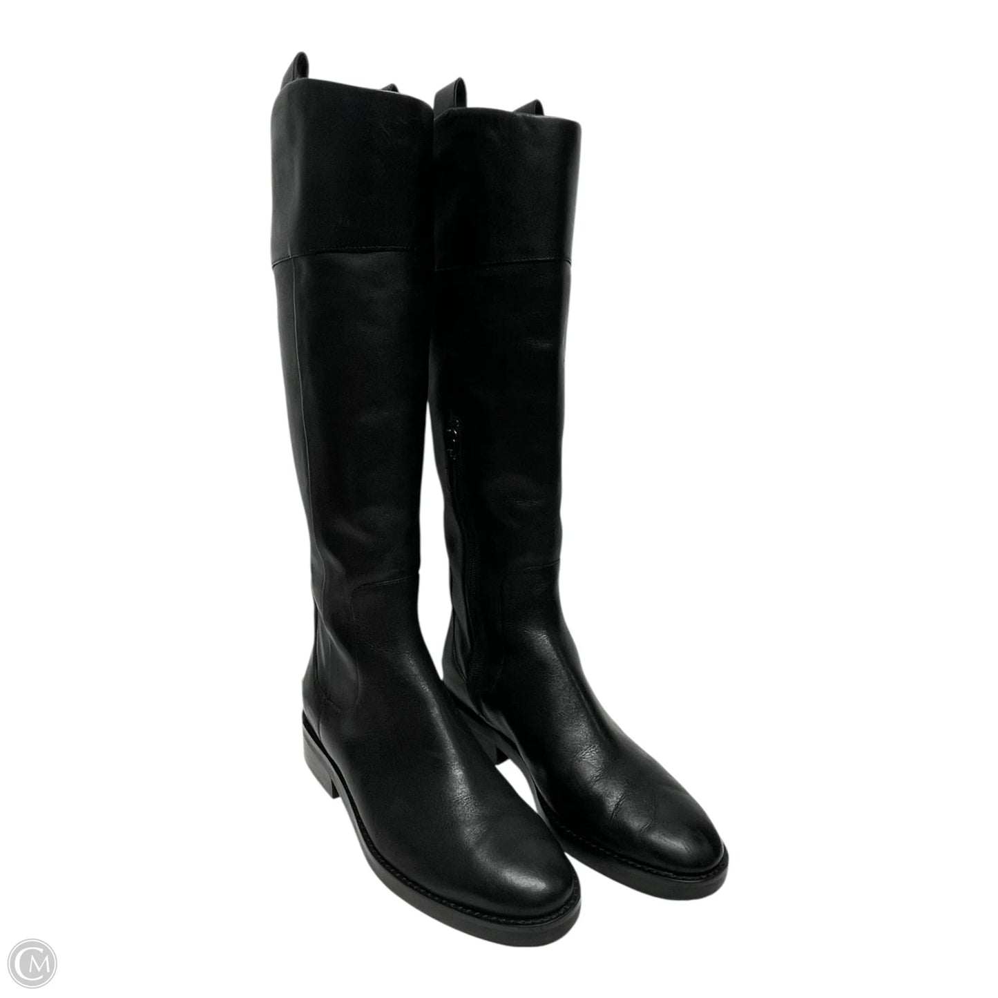 Boots Knee Flats By Cole-haan In Black, Size: 9