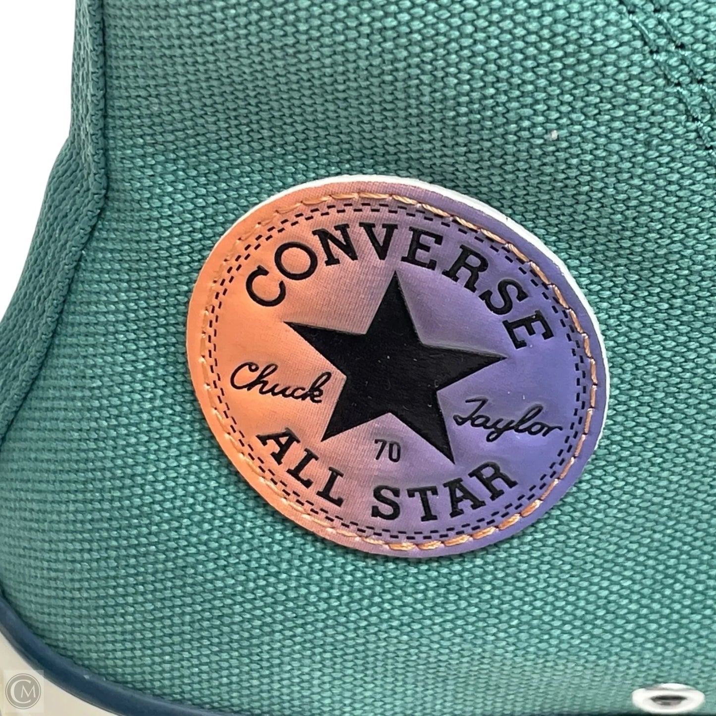 Shoes Sneakers Platform By Converse In Green, Size: 8