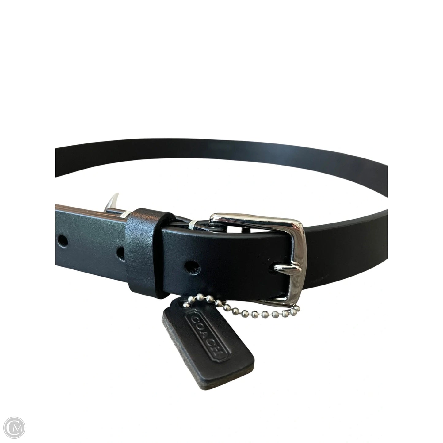 Belt Designer By Coach, Size: Medium