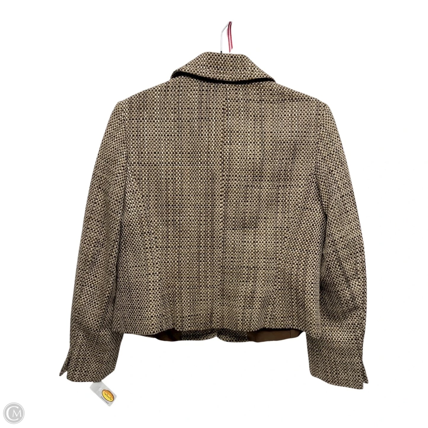 Blazer By Talbots In Black & Tan, Size: 6p