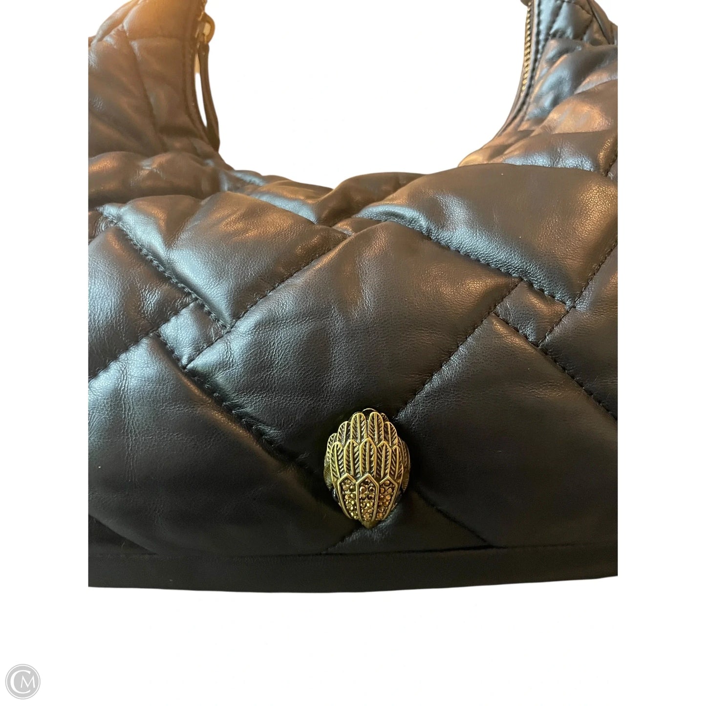 Handbag Leather By Kurt Geiger London, Size: Large