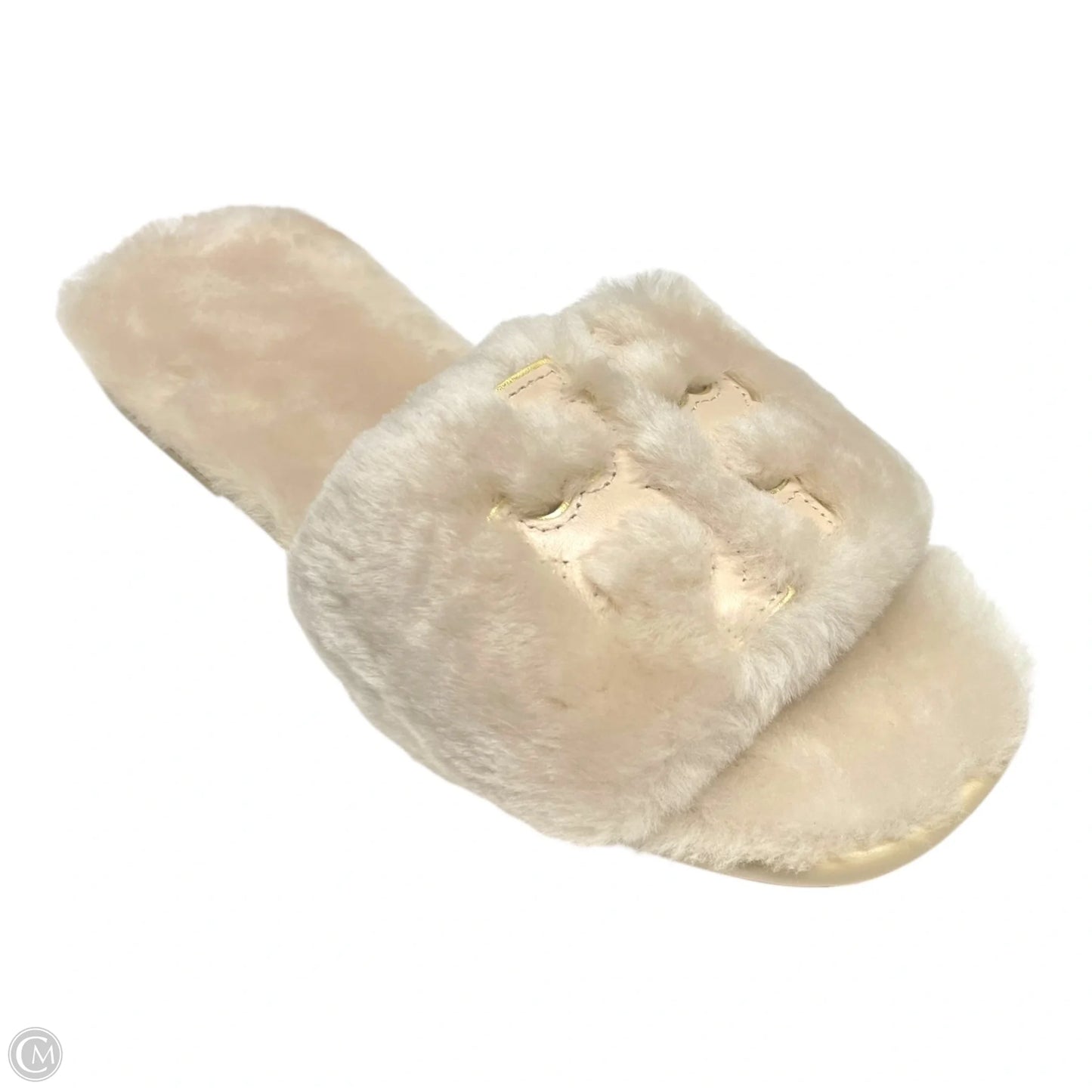 Sandals Designer By Tory Burch In Cream, Size: 6.5