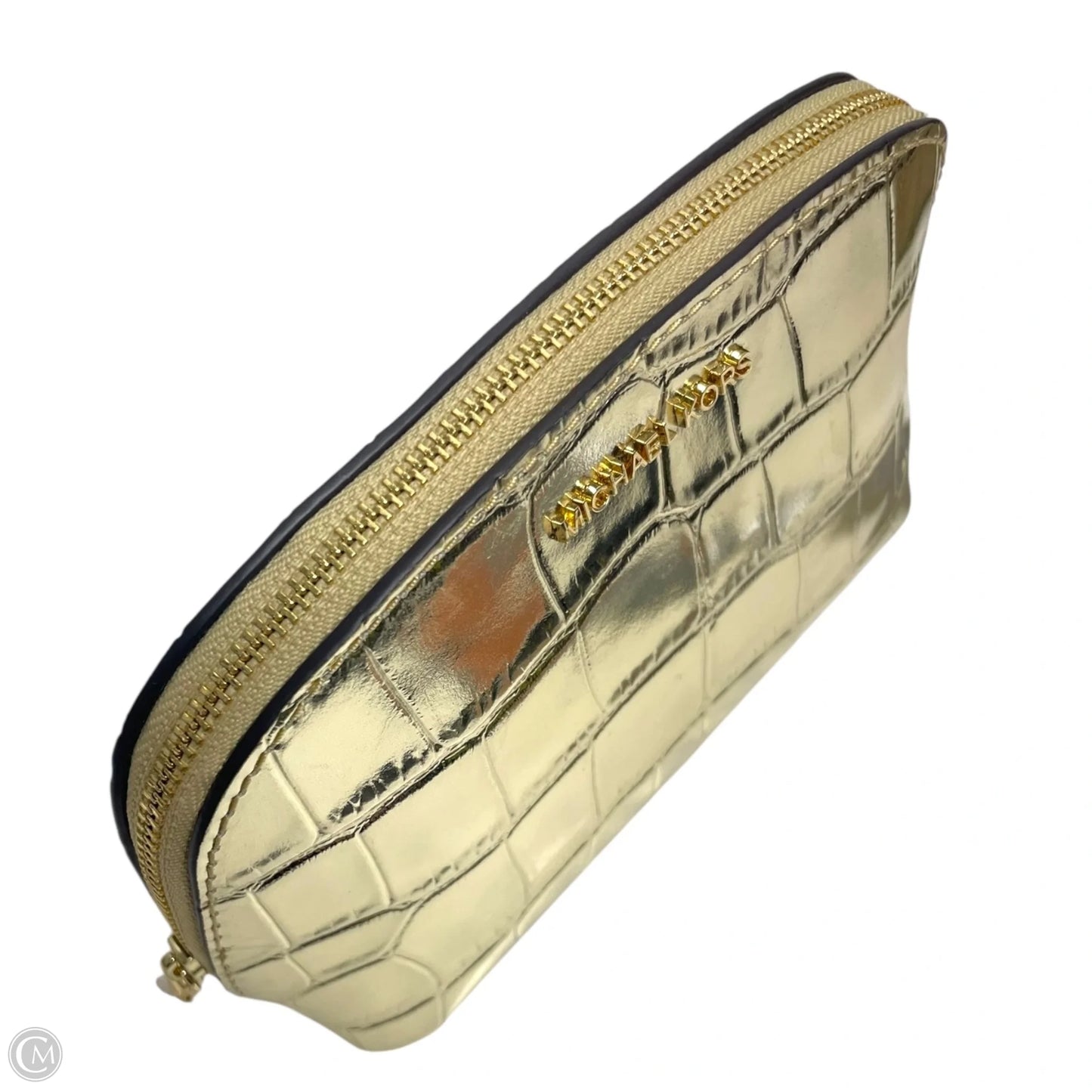 Makeup Bag Leather By Michael By Michael Kors, Size: Small