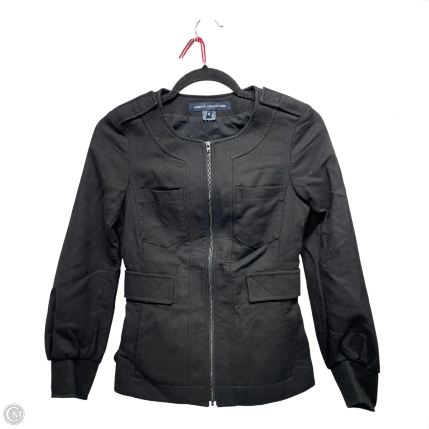 Blazer By French Connection In Black, Size: 0
