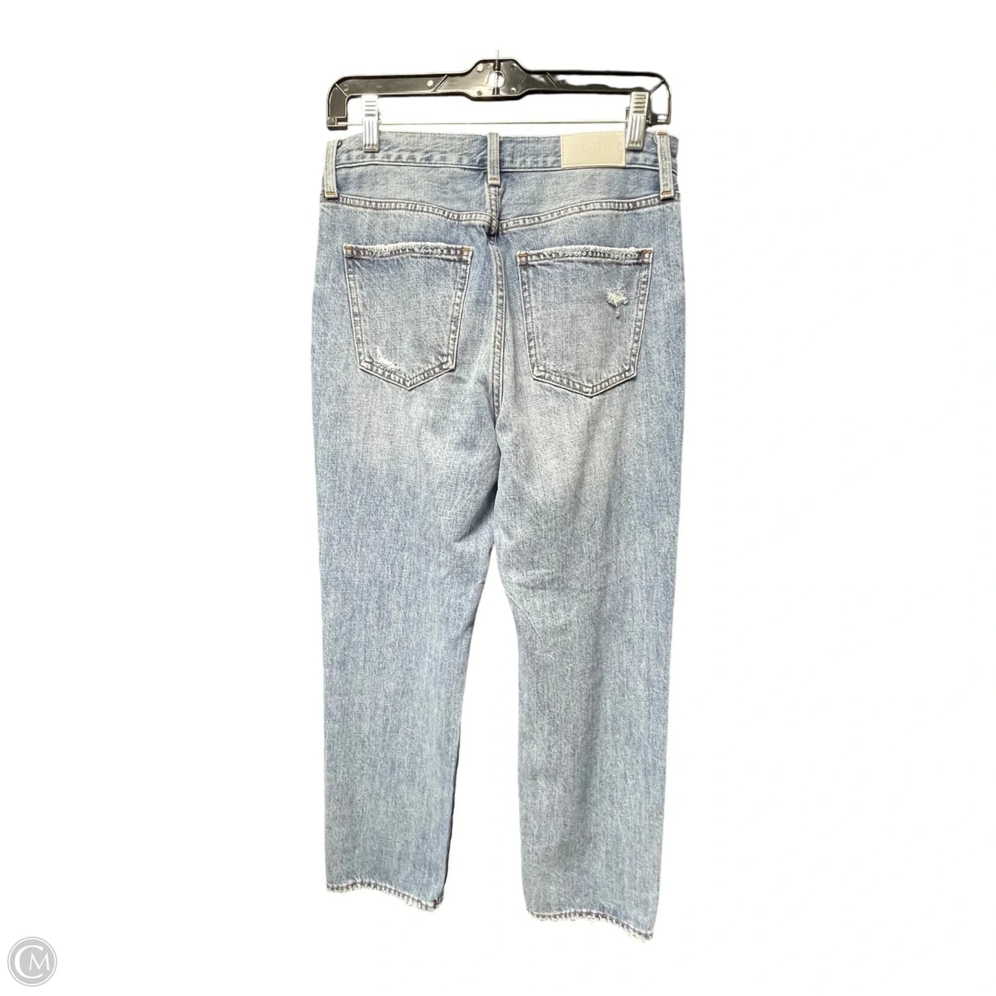 Jeans Straight By Pistola In Blue Denim, Size: 4