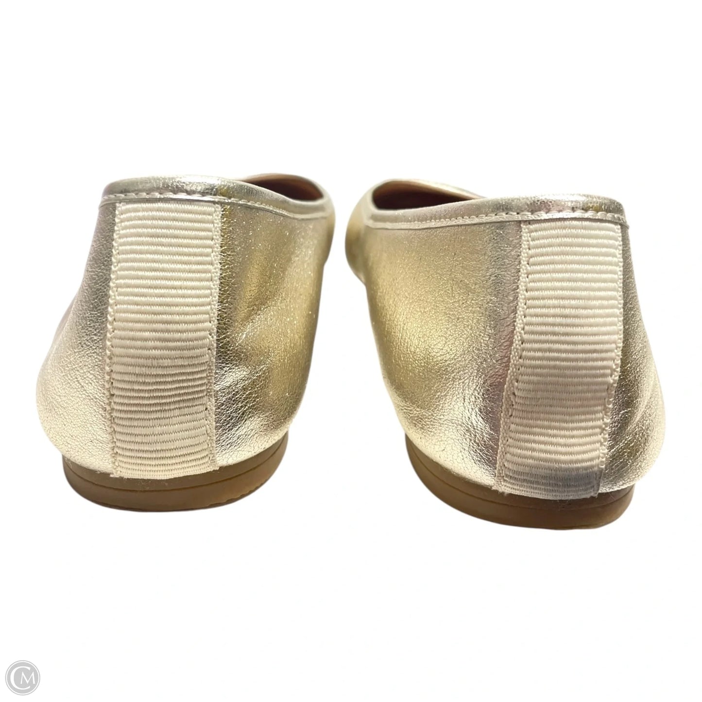Shoes Flats By Cole-haan In Gold, Size: 8