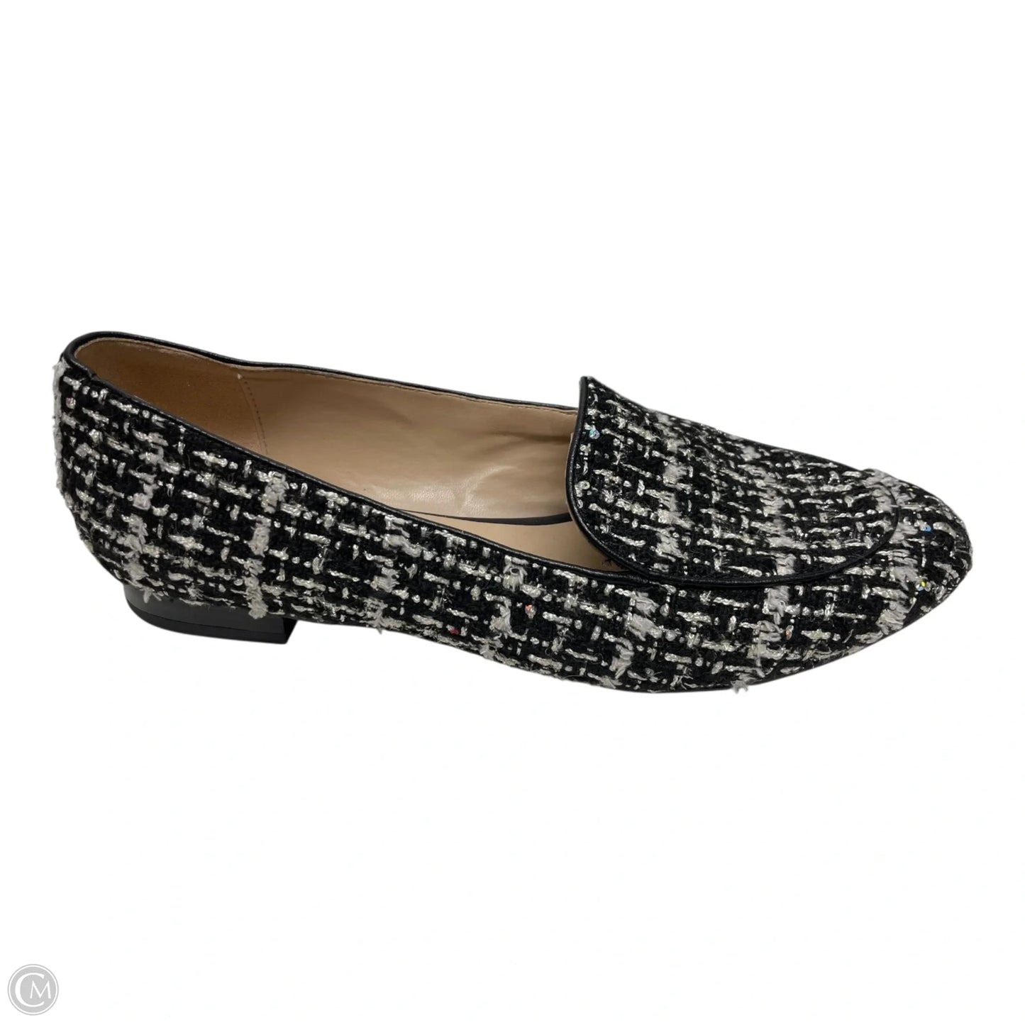 Shoes Designer By Neiman Marcus In Black & White, Size: 9.5