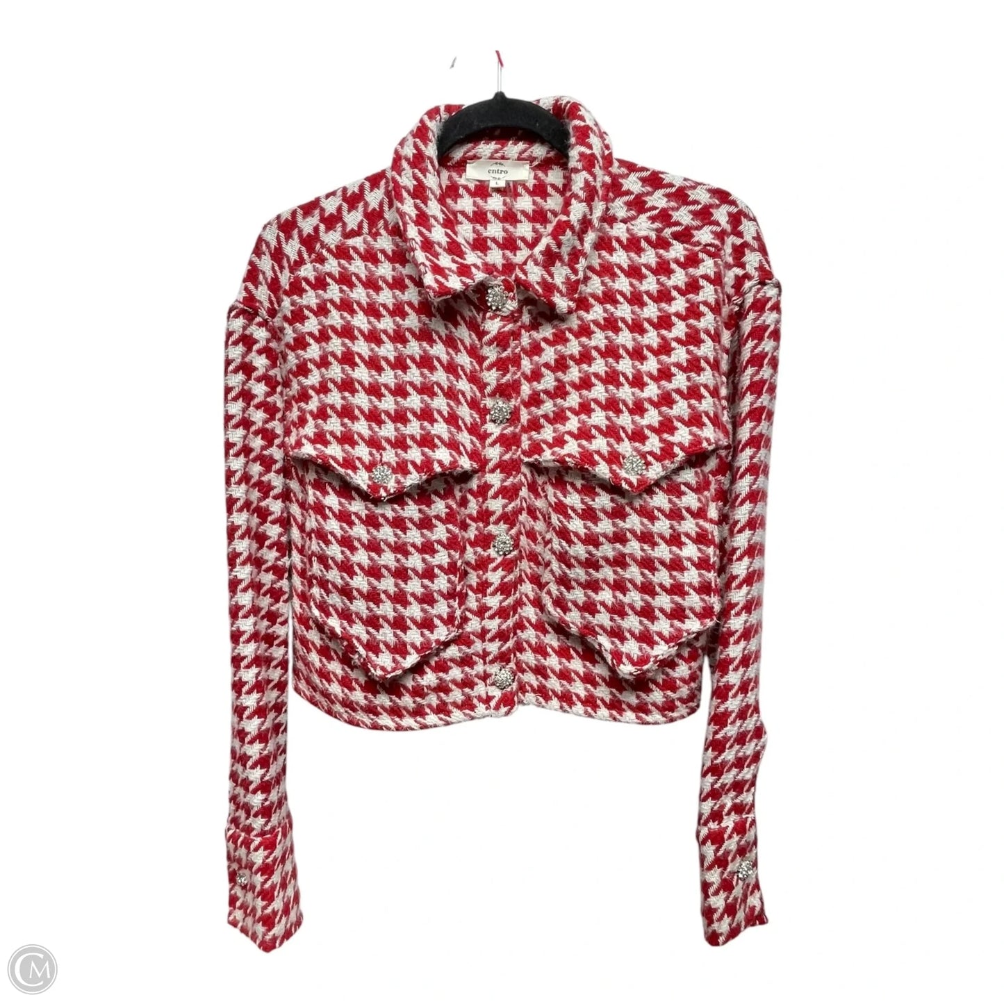 Bolero By Entro In Red & White, Size: L
