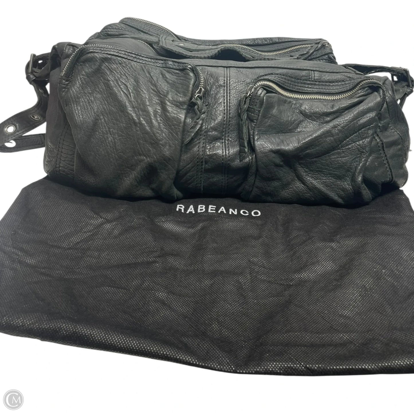 Handbag Leather By RABEANCO, Size: Large