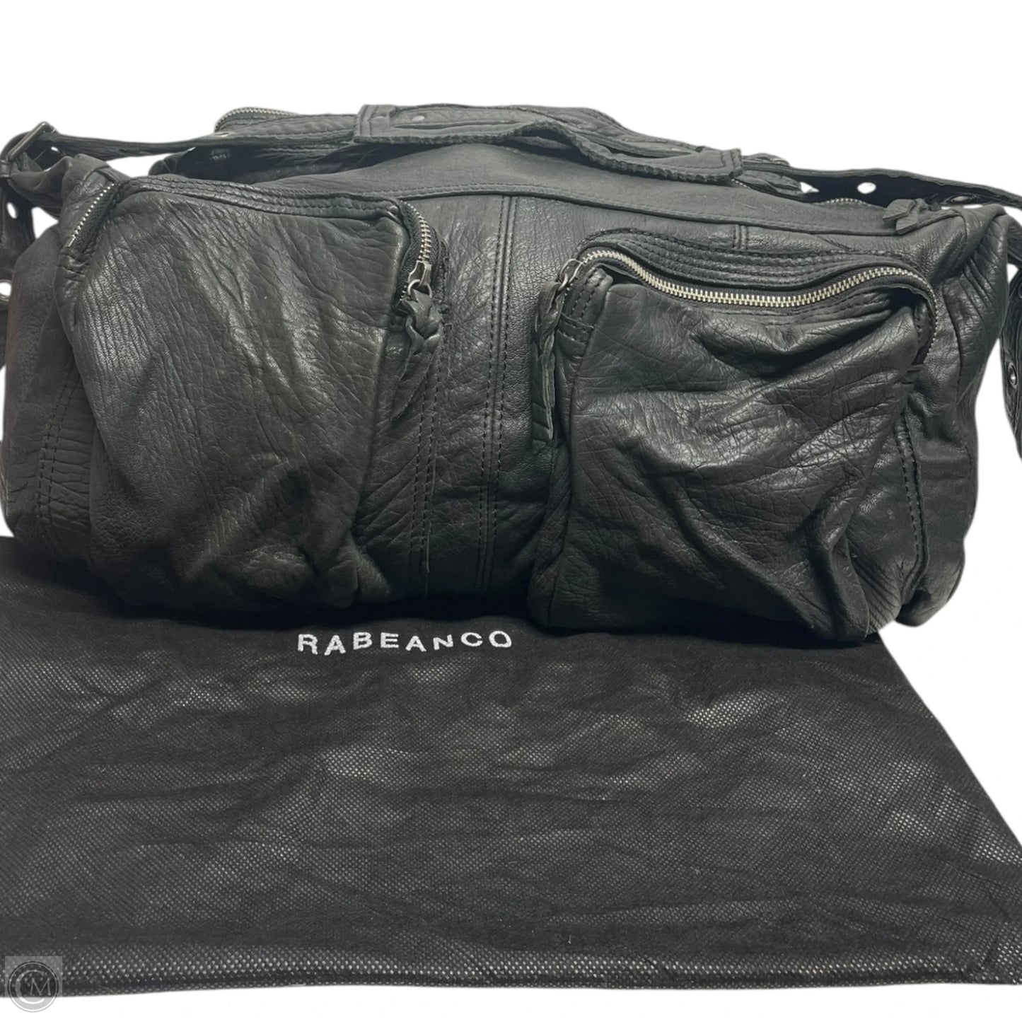 Handbag Leather By RABEANCO, Size: Large