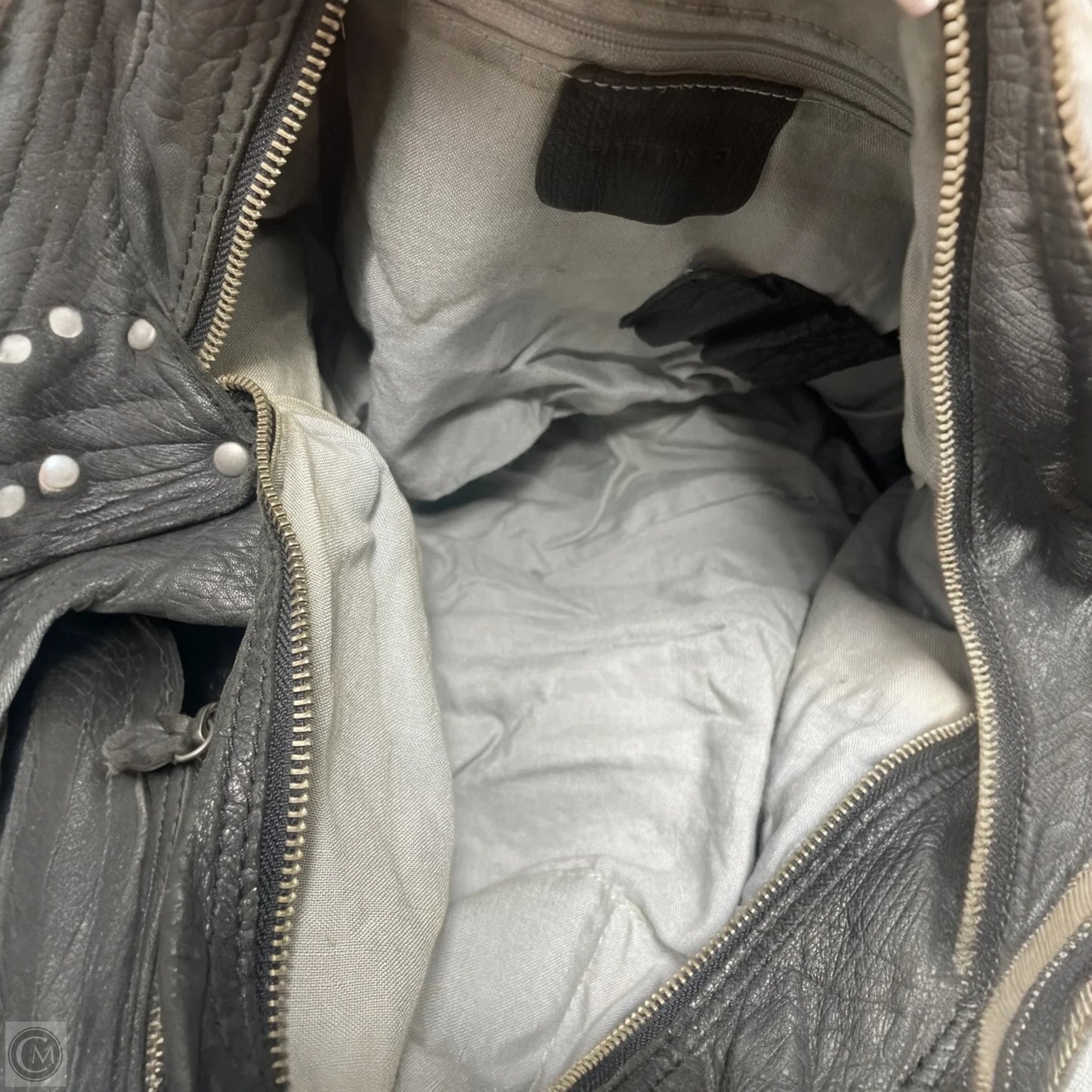 Handbag Leather By RABEANCO, Size: Large