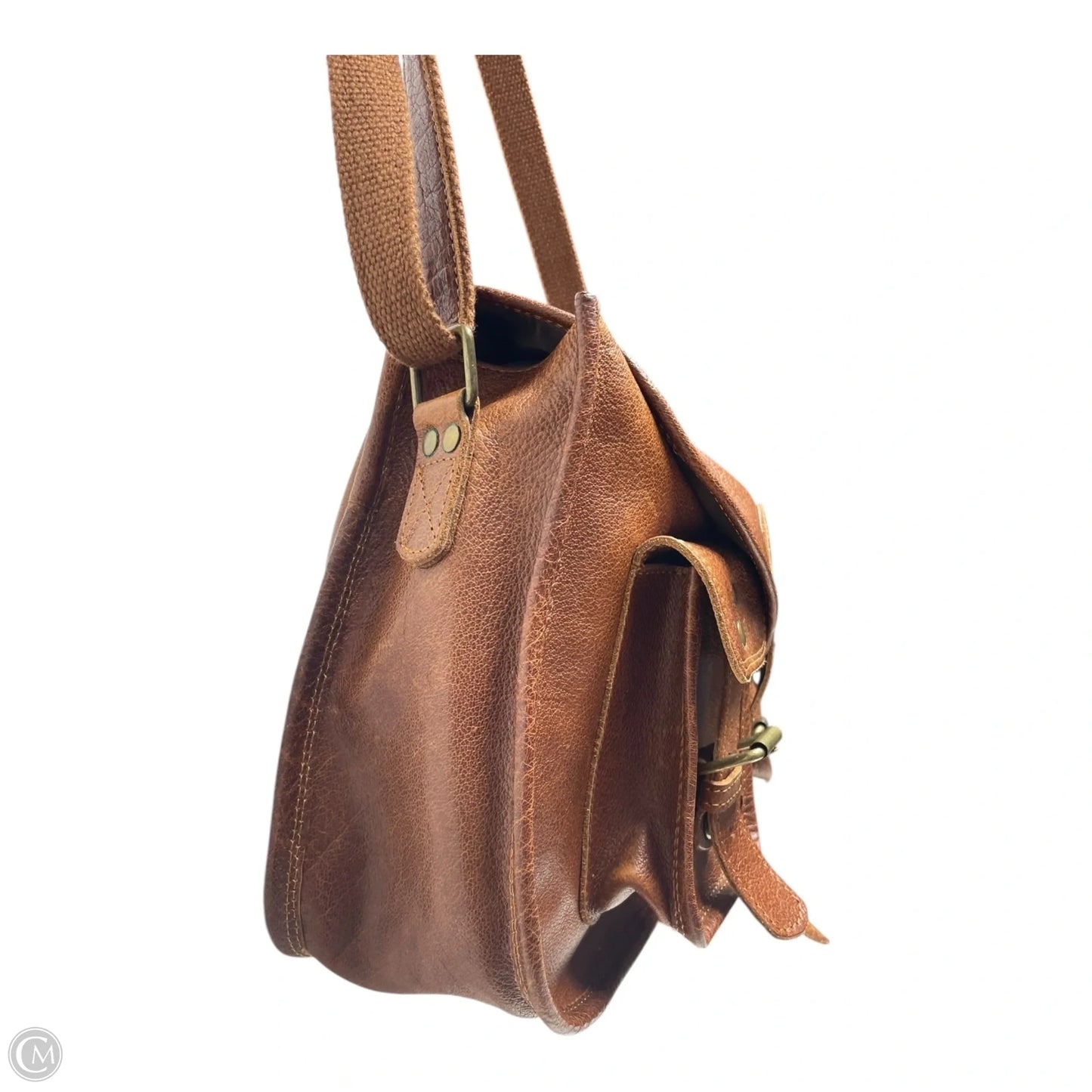 Crossbody Leather By Komal passion leather , Size: Medium