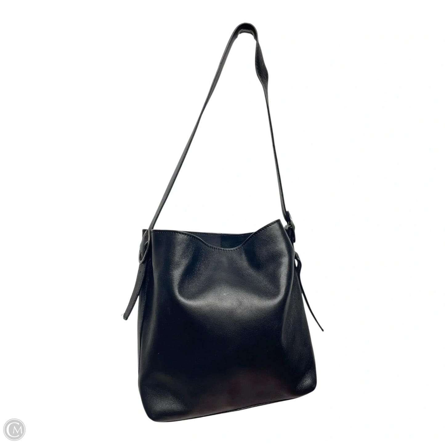 Handbag Leather By Clothes Mentor, Size: Medium