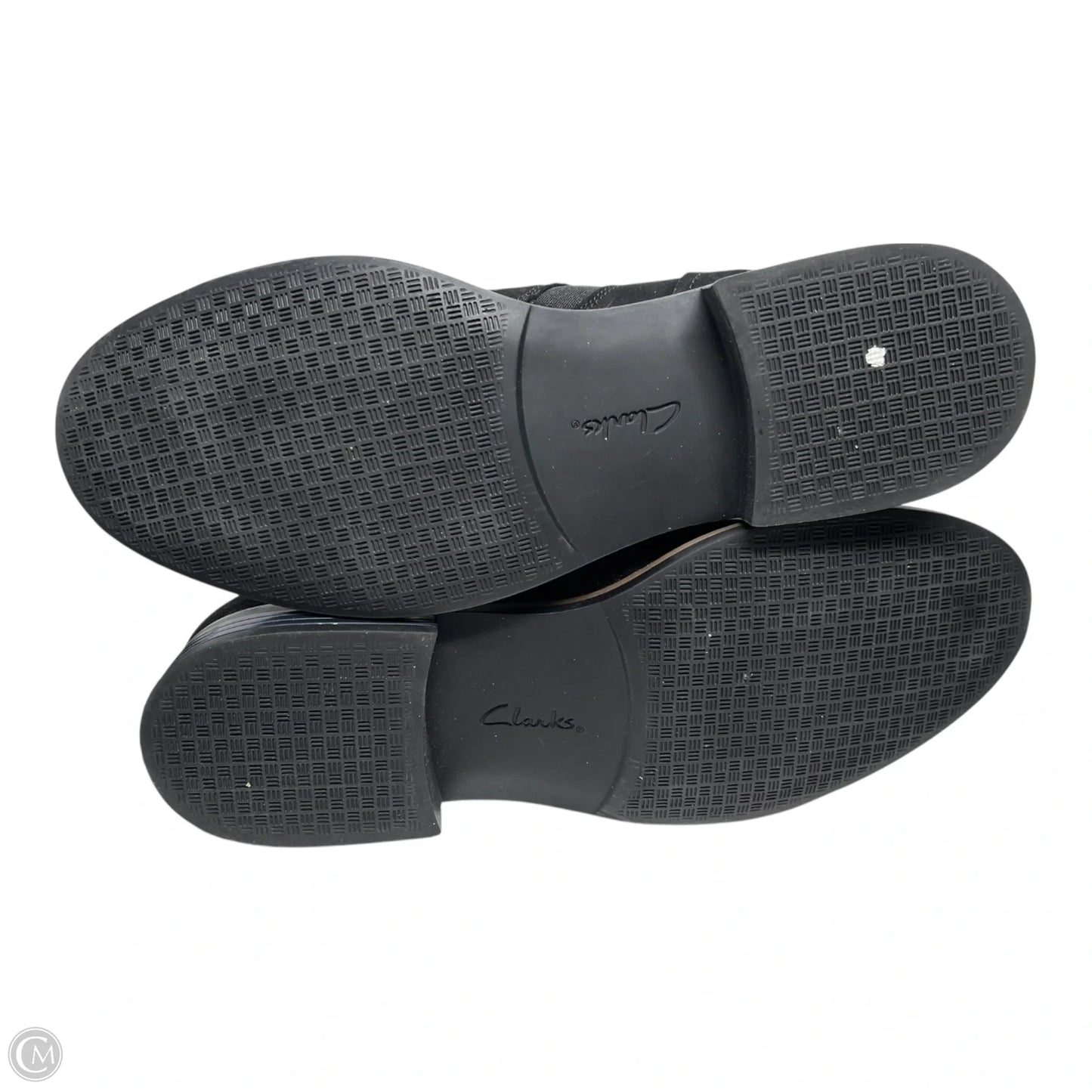 Shoes Flats By Clarks In Black, Size: 9