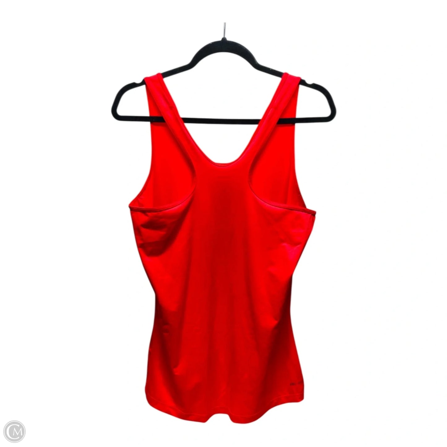 Athletic Tank Top By Nike Apparel In Orange, Size: L