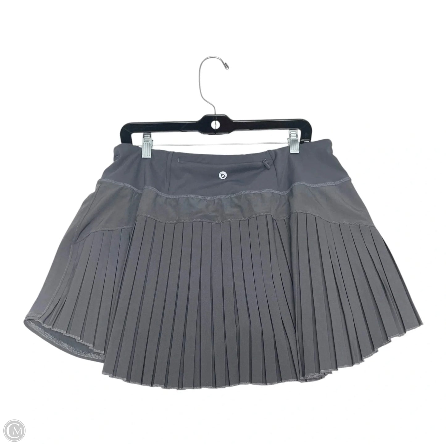 Athletic Skort By Baleaf In Grey, Size: 2x