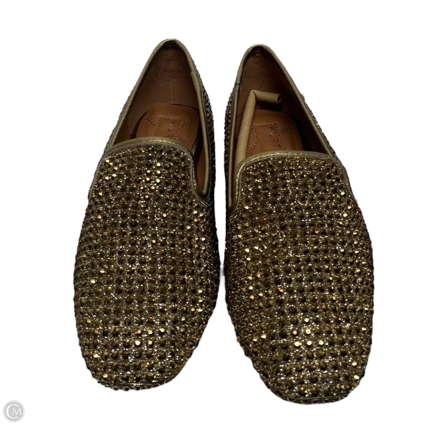 Shoes Flats By Kurt Geiger London In Gold, Size: 7
