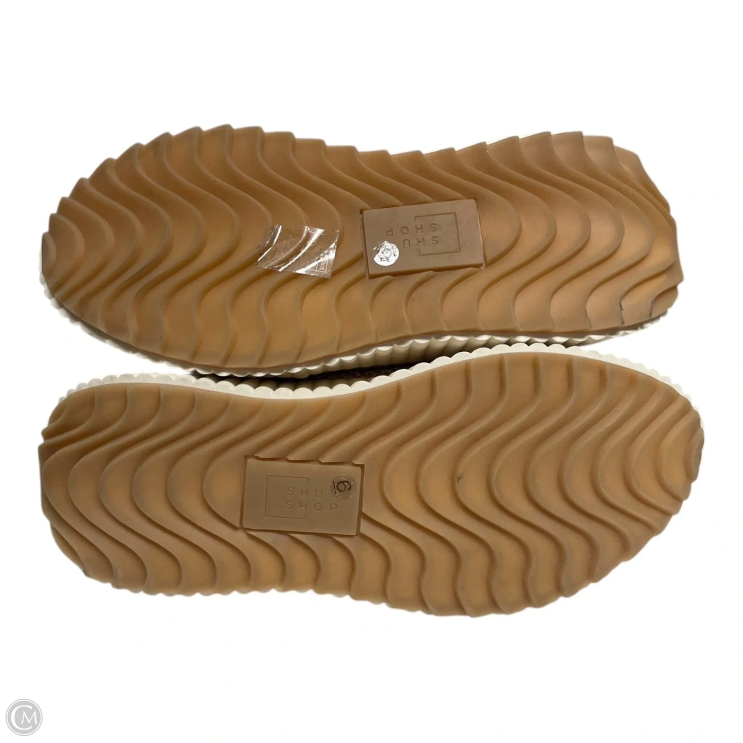 Shoes Sneakers Platform By Shu Shop In Tan, Size: 6