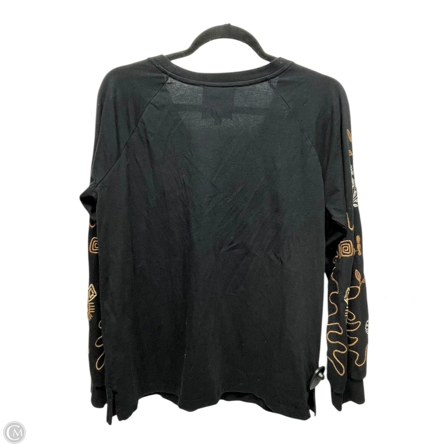 Top Long Sleeve By Johnny Was In Black, Size: M