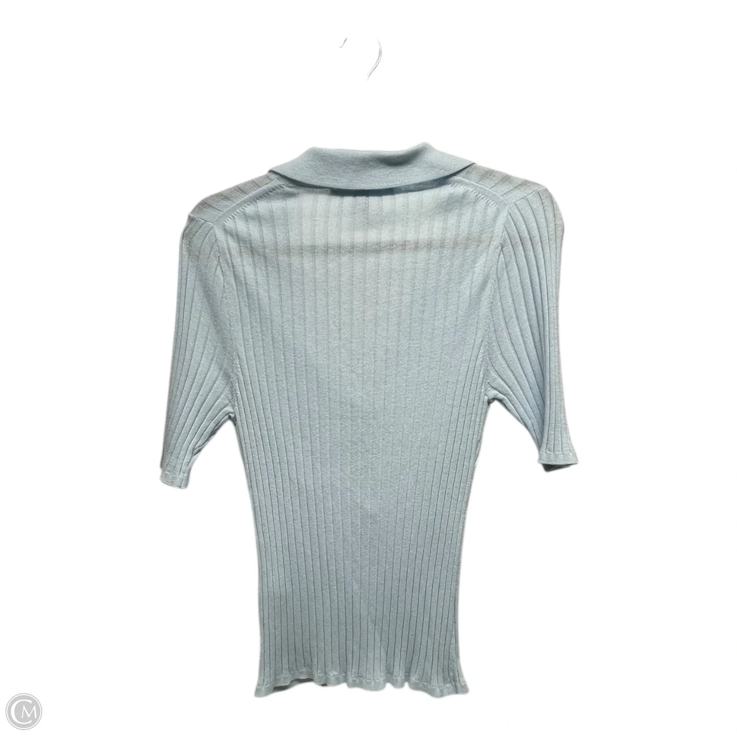 Sweater Short Sleeve By White House Black Market In Blue, Size: M