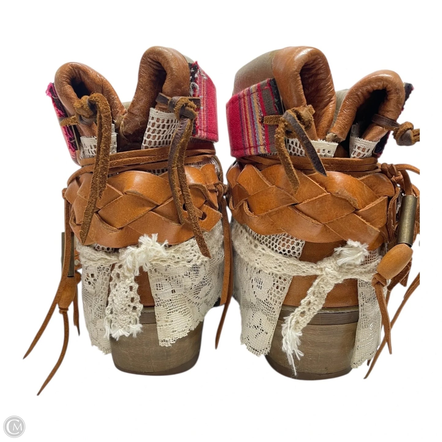 Boots Western By Info: VIBRAM - UPCYCLED VIBRAM BOOTS In Brown, Size: 9