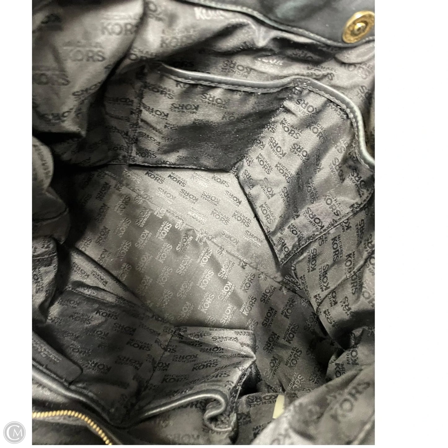 Handbag Leather By Michael By Michael Kors, Size: Large