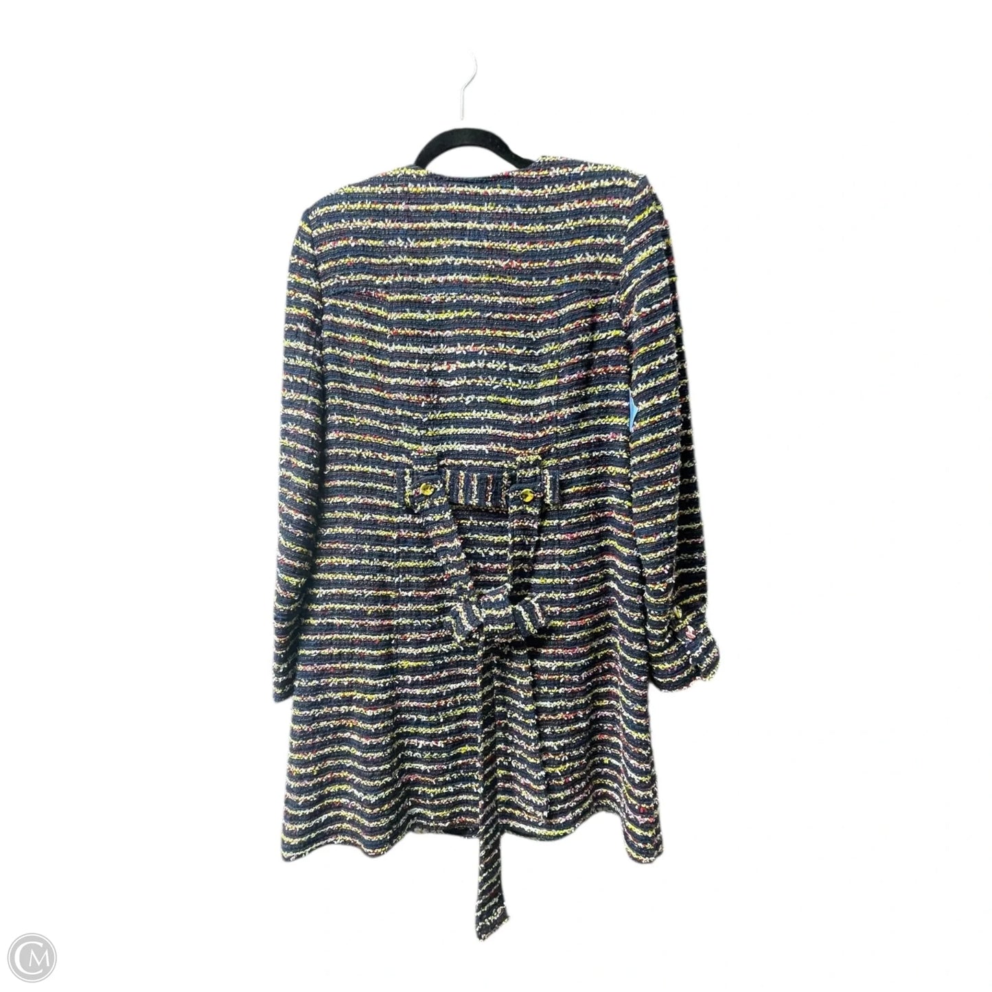 Coat Trench Coat By Cabi In Navy, Size: 8