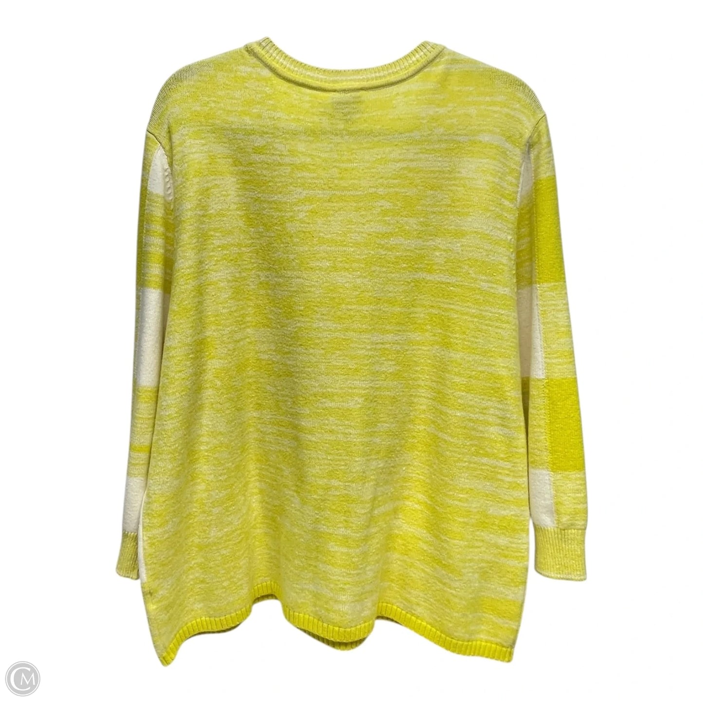Sweater By Cabi In Yellow, Size: L
