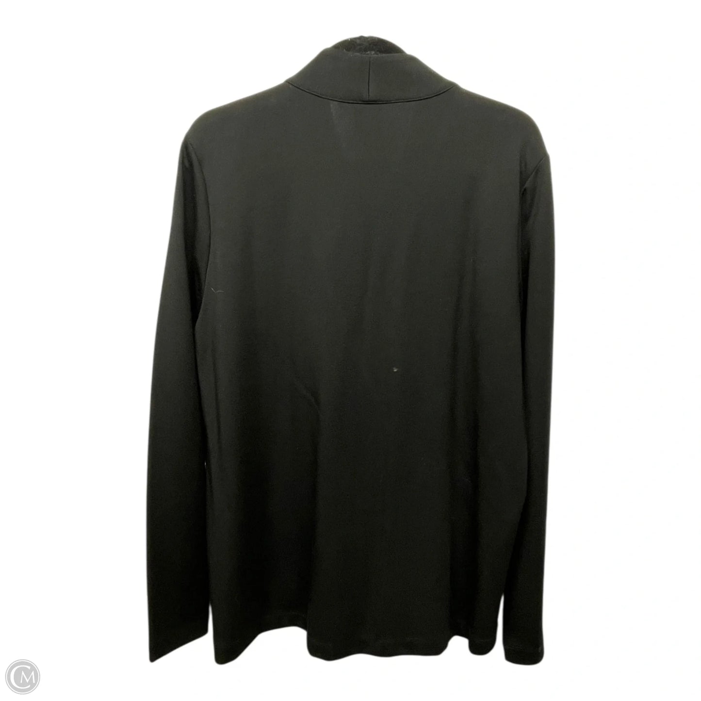Top Long Sleeve By Cabi In Black, Size: M