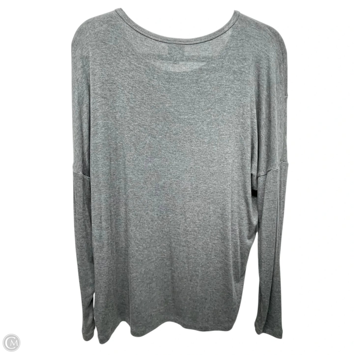 Top Long Sleeve By Cabi In Grey, Size: M
