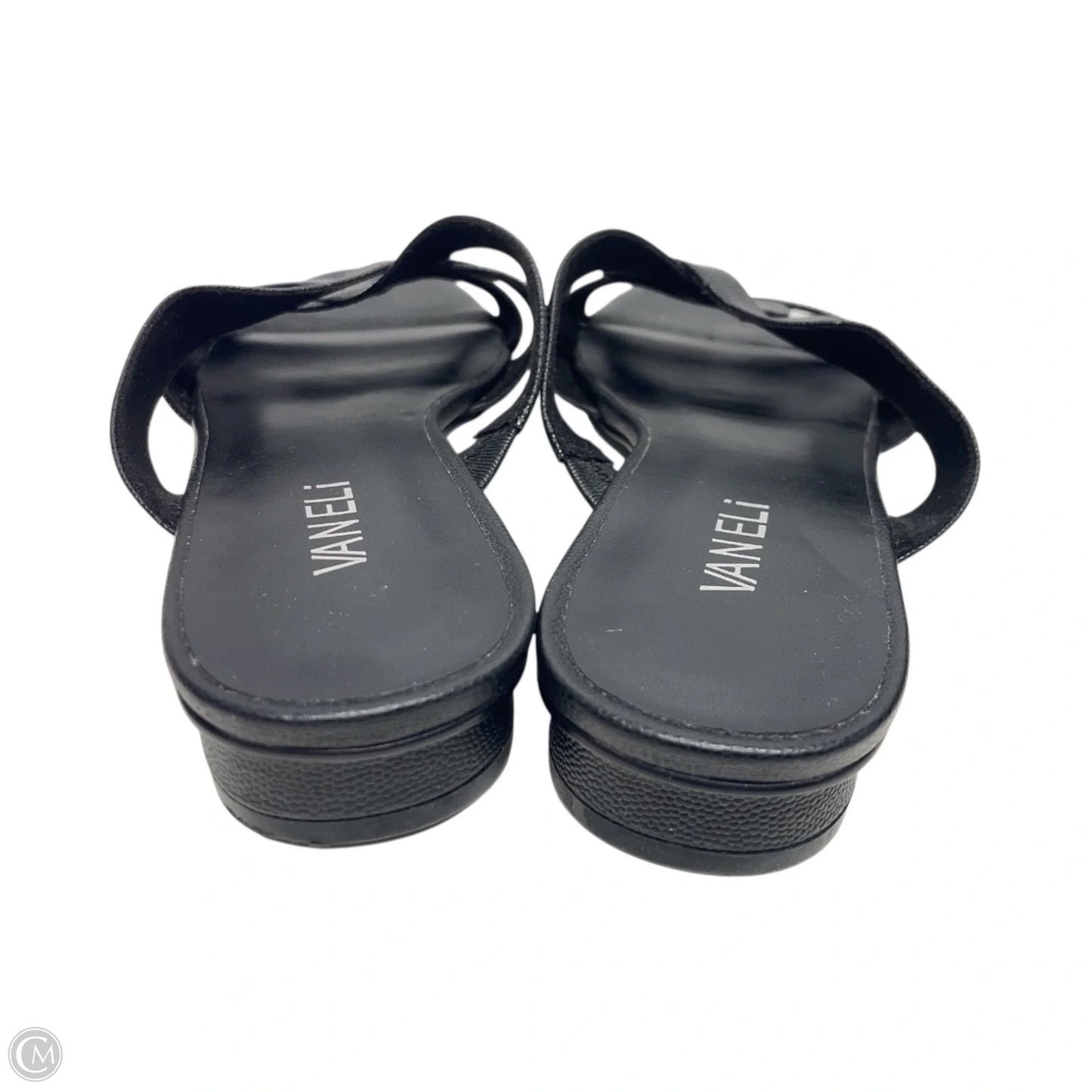Sandals Flats By Vaneli In Black, Size: 9
