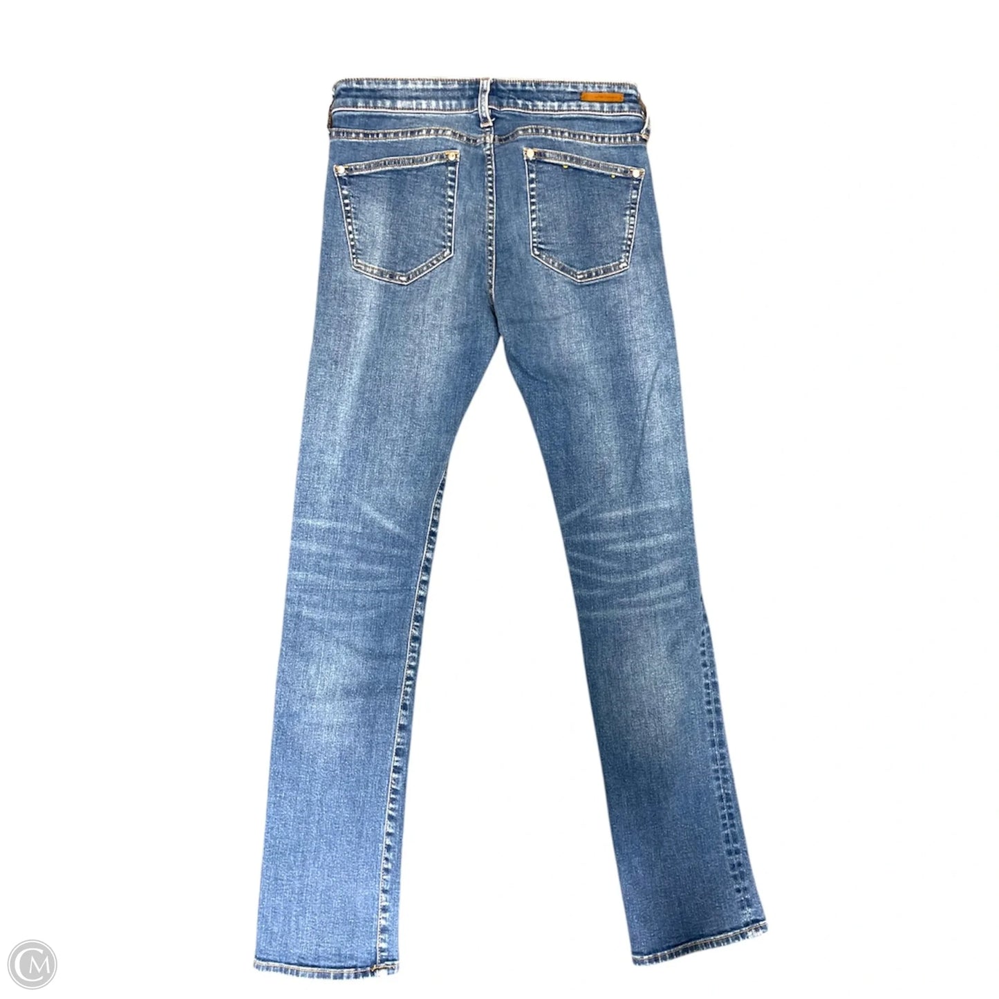 Jeans Straight By Pilcro In Blue Denim, Size: 6