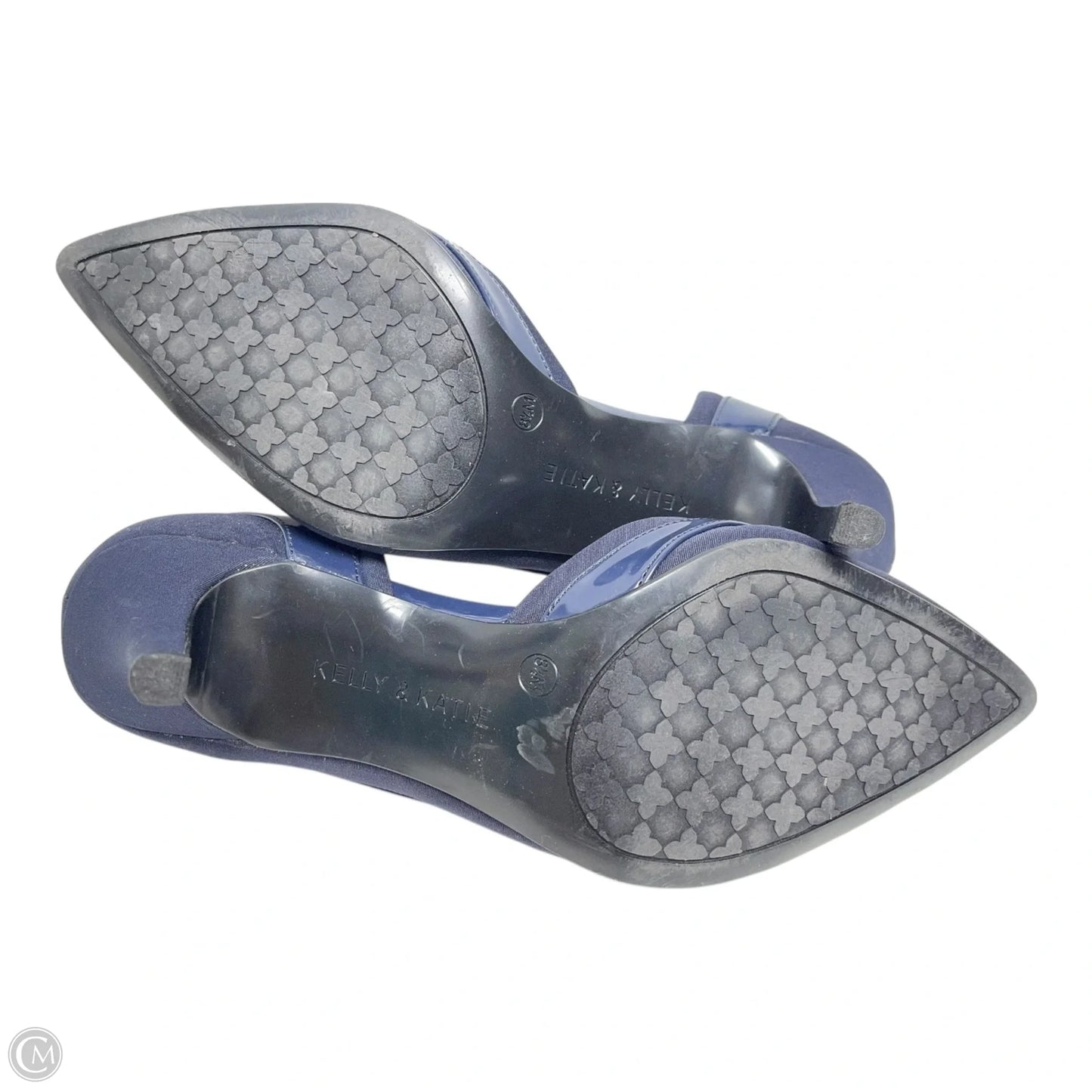 Shoes Heels Kitten By Kelly And Katie In Navy, Size: 8.5