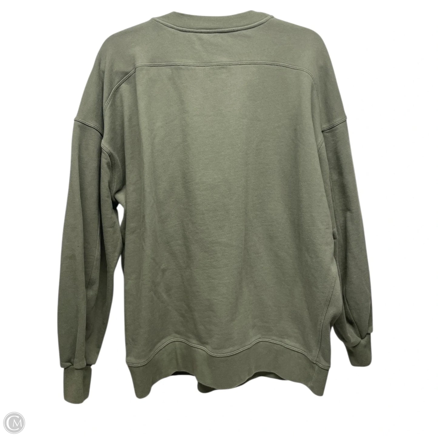 Sweatshirt Crewneck By Lululemon In Green, Size: 10