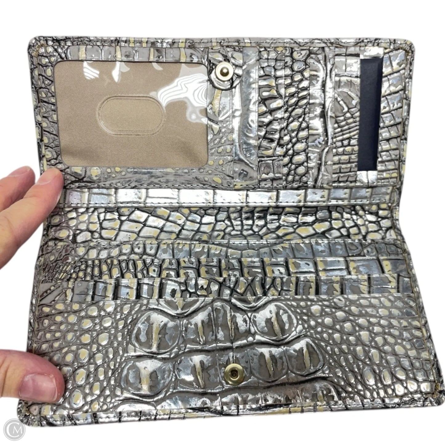 Wallet Designer By Brahmin, Size: Large
