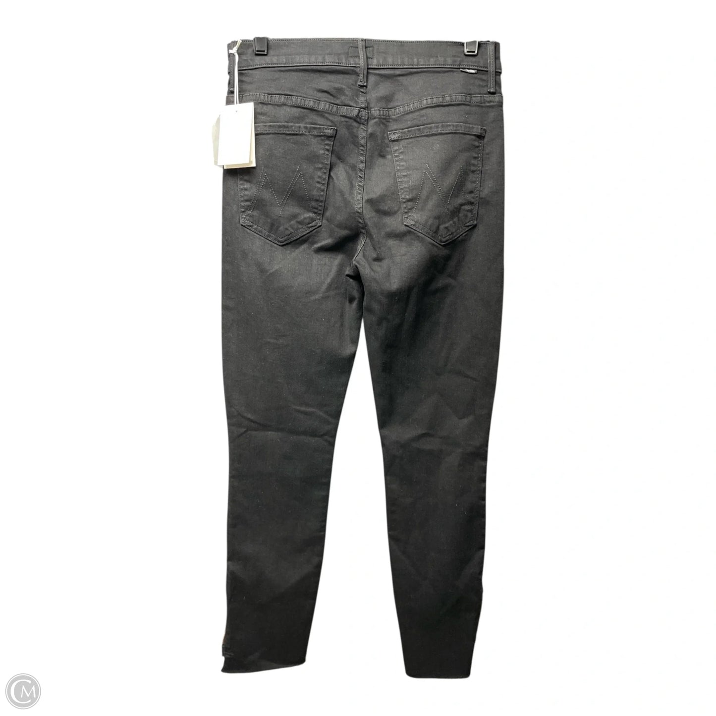 Jeans Boot Cut By Mother In Black Denim, Size: 8