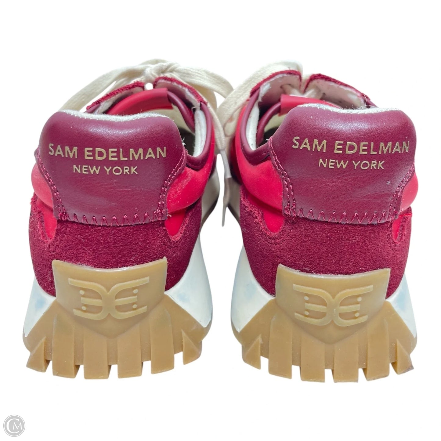 Shoes Athletic By Sam Edelman In Red & White, Size: 8