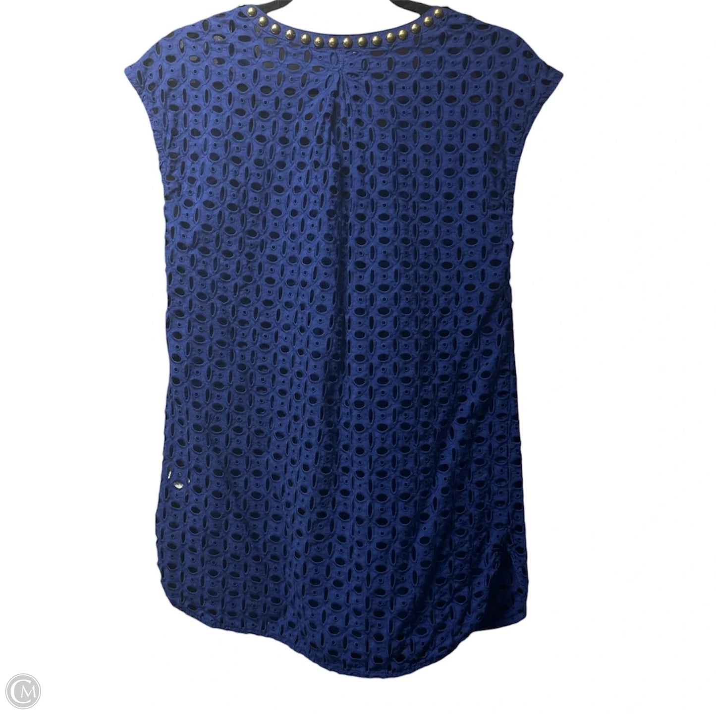 Top Short Sleeve By Target-designer In Blue, Size: S