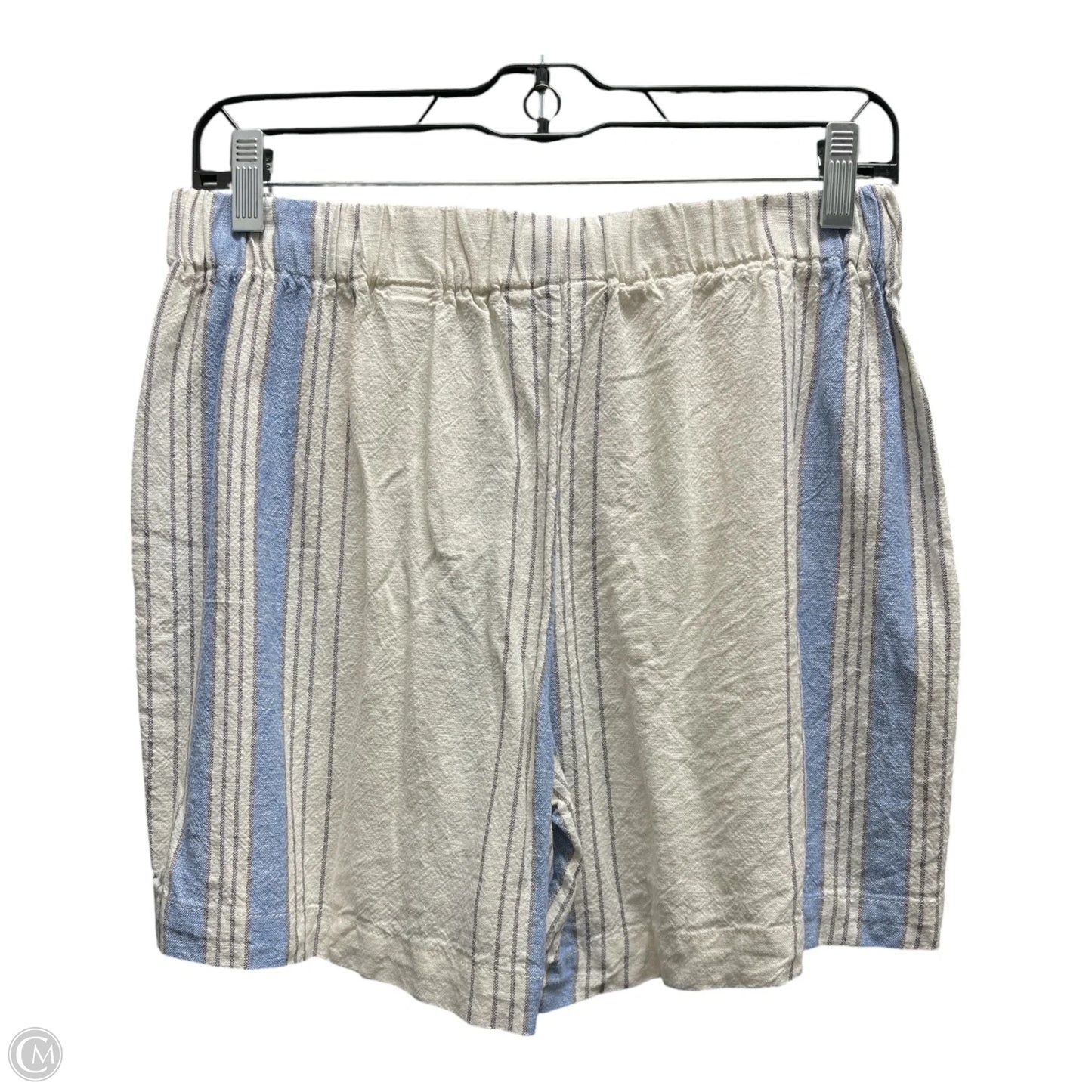 Shorts By Banana Republic In Blue & Cream, Size: Xs