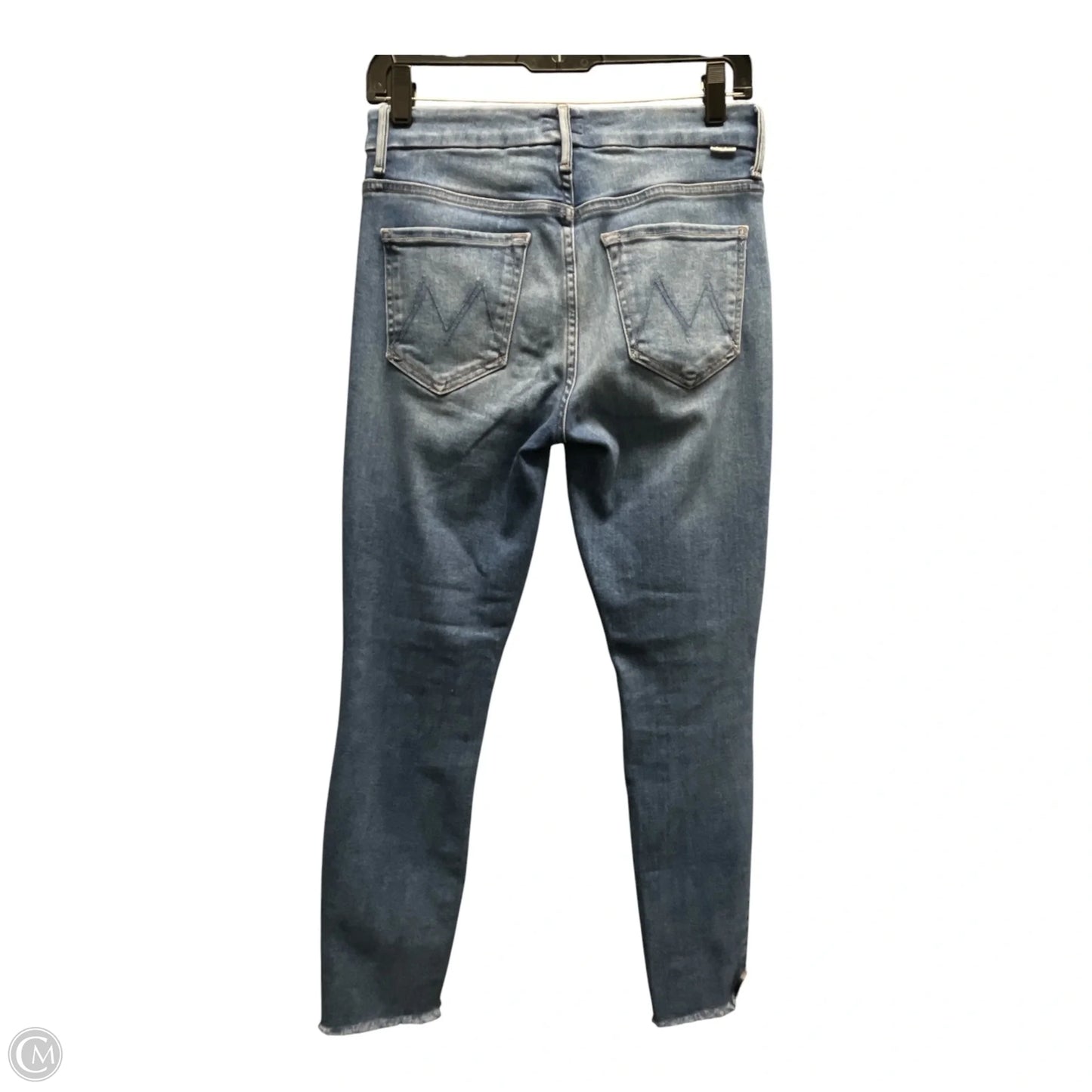 Jeans Skinny By Mother In Blue Denim, Size: 4