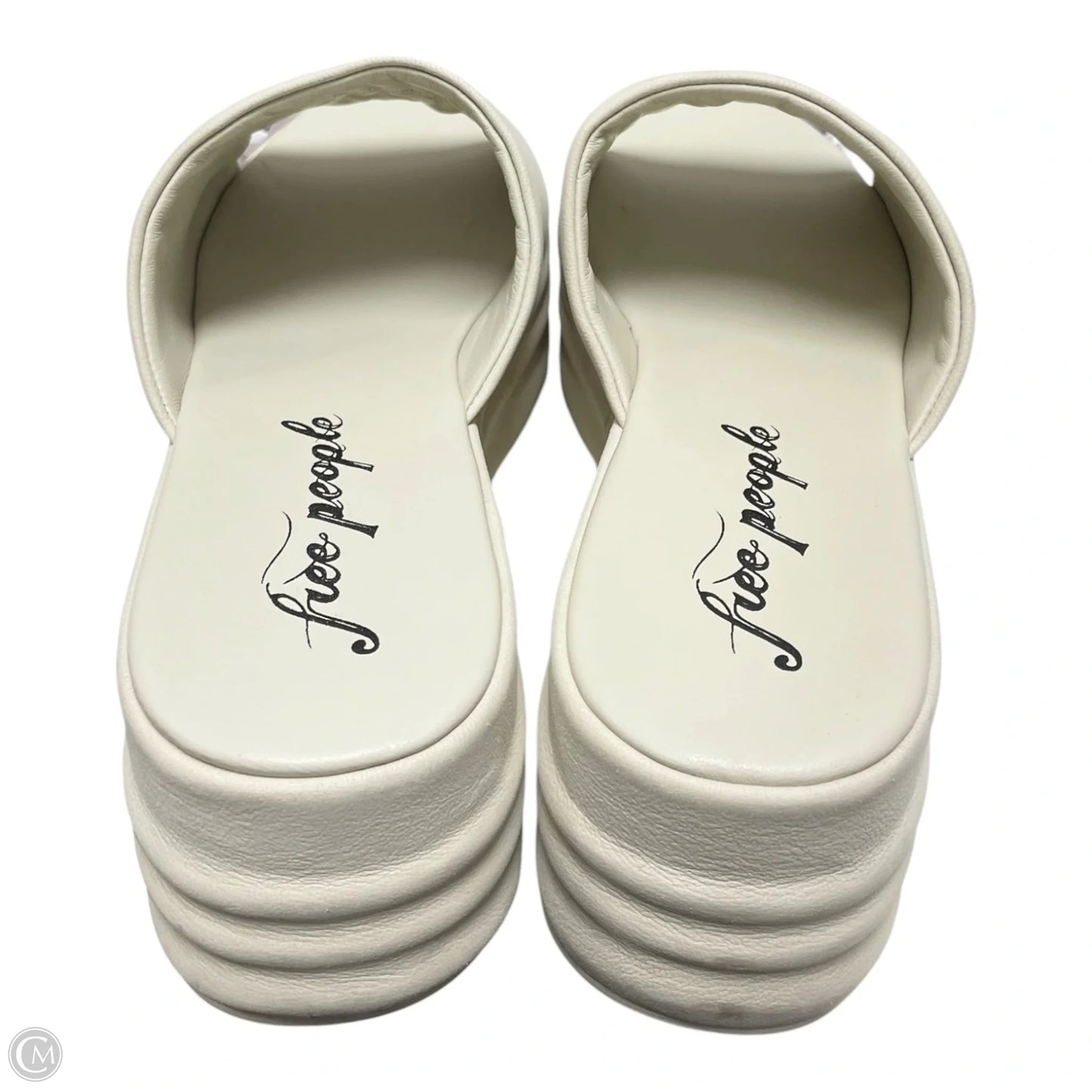 Sandals Heels Platform By Free People In Cream, Size: 9